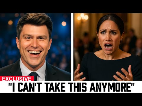 Crowd in Shock As Comedian Colin Jost Humiliates Meghan on SNL Live