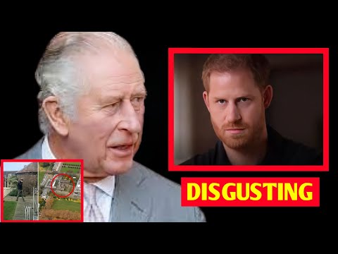 LIKE A THIEF! King Charles Released A Disgusting Video Of Prince Harry Sneaking Into The Palace
