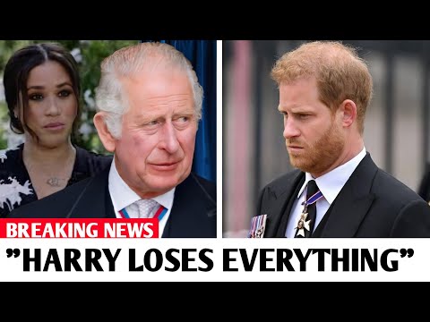Harry Loses his Properties & Royal Titles After Meghan Sent Unexpected DNA Results To King Charles