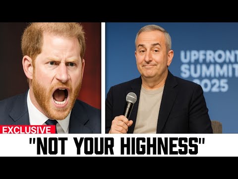 Prince Harry Loses it As Mark Suster Ignores his Royal Title at Summit 2025