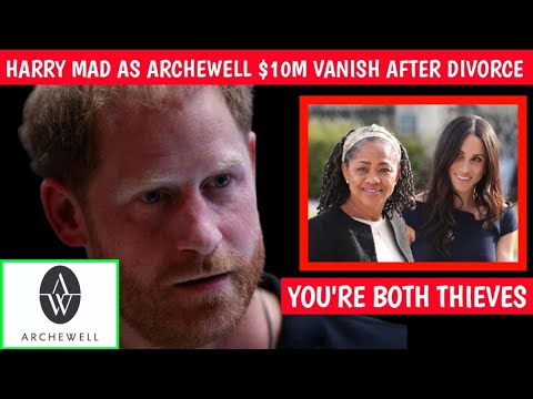 Harry Goes Insane As Archewell’s $10M Disappeared Into Doria’s Accounts right after Divorcing Meghan