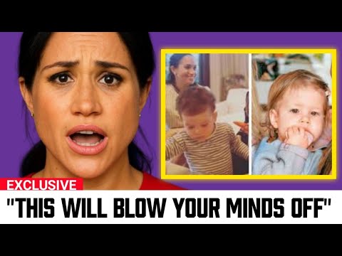 JUST IN! Meghan Leaked Everything About Her Kids And It’s Terrible