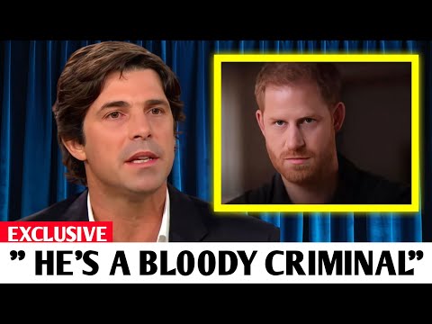 Furious Nacho Figueras Calls Prince Harry A Thief For Embezzling $75M From Charity & Invictus Games