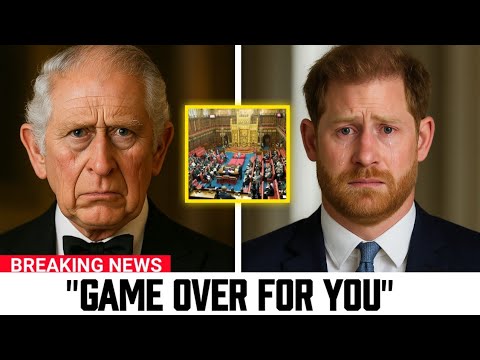 King Charles Join Force with House Of Lords and Strip Harry Royal Titles & Privileges