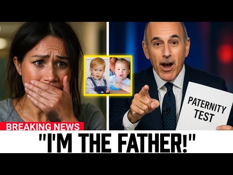 Meghan Breaks Down as Matt Lauer Exposes Hidden Truth About Archie’s Birth
