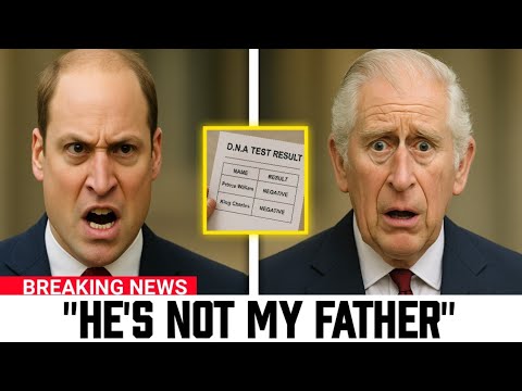 Prince William CUT OFF All Ties After DNA TEST Results Confirm King Charles Is Not His Father