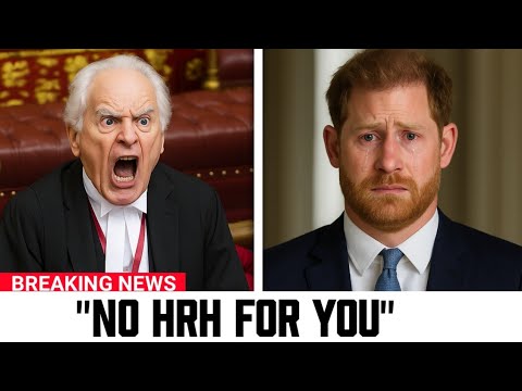 House Of Lords Launches A Massive Petition To Strip Off All Harry’s Title
