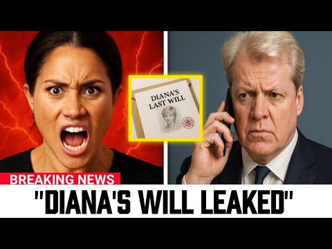 MEGHAN SPEECHLESS WITH RAGE! Earl Spencer Calls harry and Reveals Diana’s Last Will