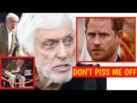 DON’T DARE PISS ME OFF FOOL! Dick Van hits Haz with his stick for callX him”A Dying Old Z-LISTER”