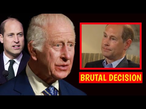 SHOCKING! King Charles Makes BRUTAL DECISION By Handing Over Prince Edward Royal Duties To William