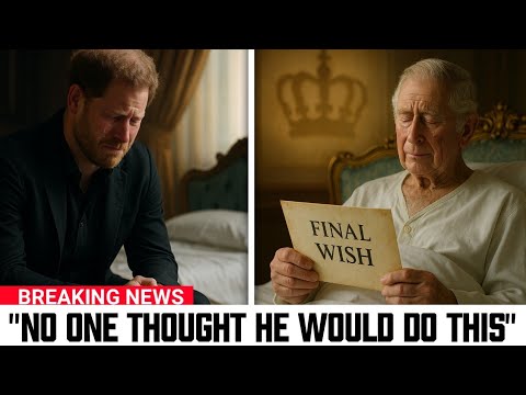 Prince Harry Breaks Down After Hearing King Charles’ Final Wish