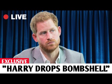 Prince Harry Cries On Live TV As he Reveals why He Resigned As Patron of Sentebale